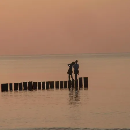 Himmel&meer - Nur 300m Vom Ostseestrand Mit Grosser Dachterrasse * Ostseebad Kühlungsborn